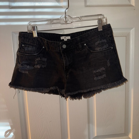 bp Pants - BP Black Distressed Jean Shorts